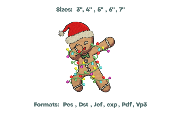 Gingerbread Christmas Embroidery: A Designer’s Review