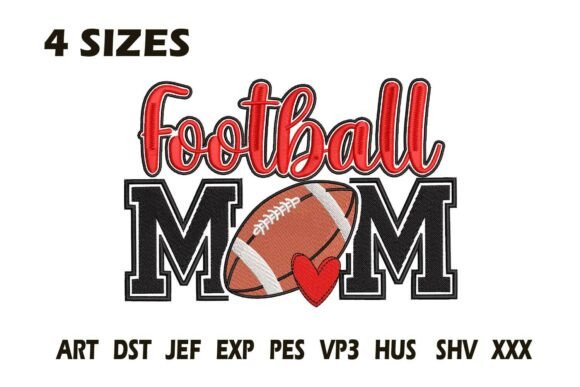 Review: Football Mom Embroidery Design for Craft Fairs