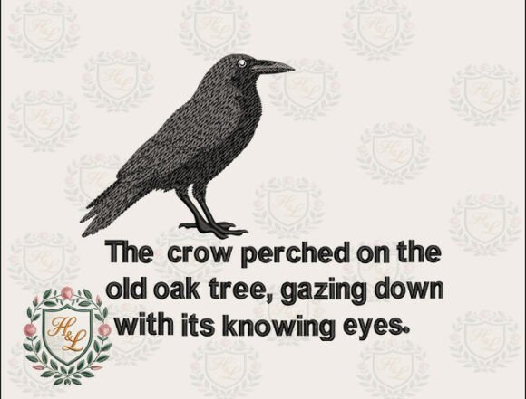 Reviewing Dark Forest Bird Embroidery Files
