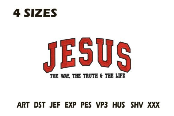 Reviewing Jesus the Way Embroidery Design