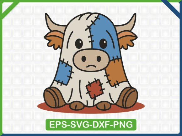 Reviewing the Cute Patchwork Cow Embroidery SVG